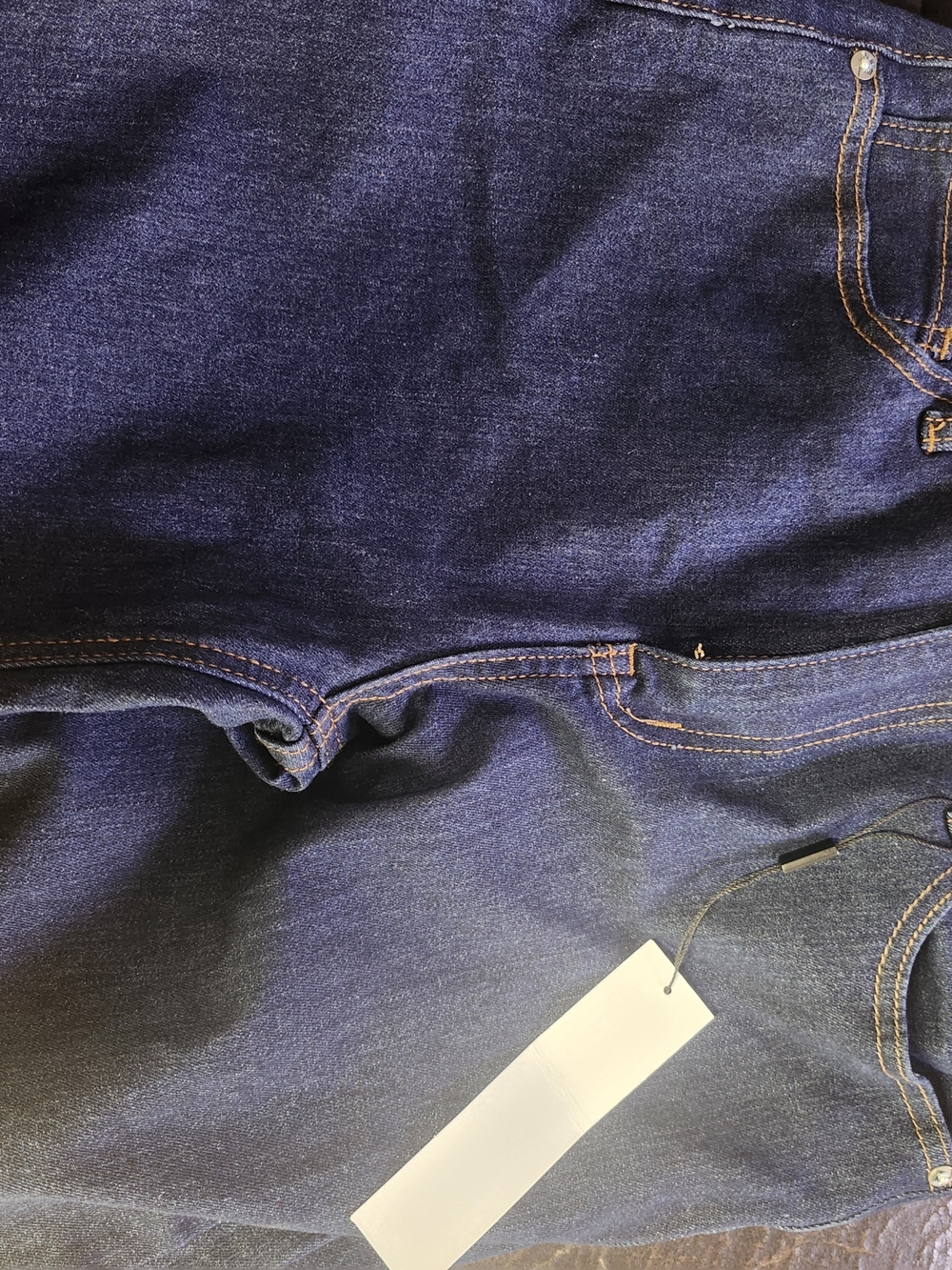 Girl's Dark Blue Denim Jeans - Classic Straight Fit